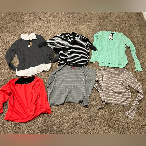 6 Namebrand Sweater-new or Like New Condition Price For All - Picture 1 of 4